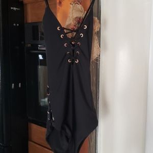 One piece bathing suit